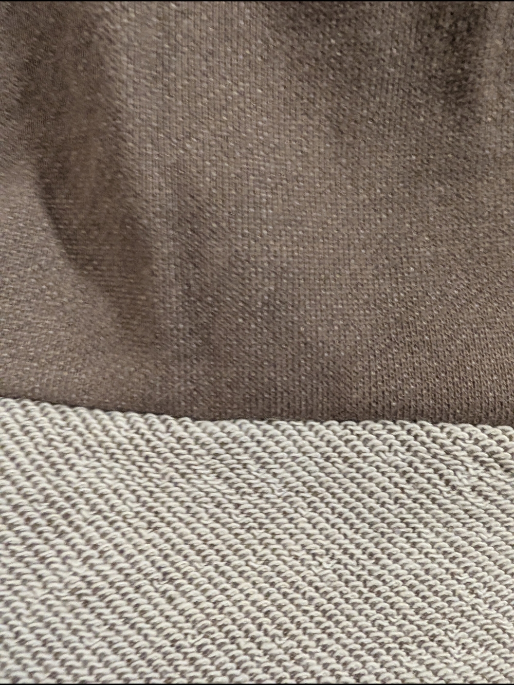 Set : Lovely Melody Taupe Wide-Leg Pants with Cream Trim And Matching Top - Picture 6 of 11